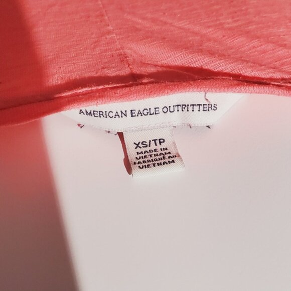 American Eagle Outfitters Oversized Boat Neck Hi Low Top- XS - Picture 6 of 10